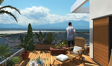 appartement avec terrasse